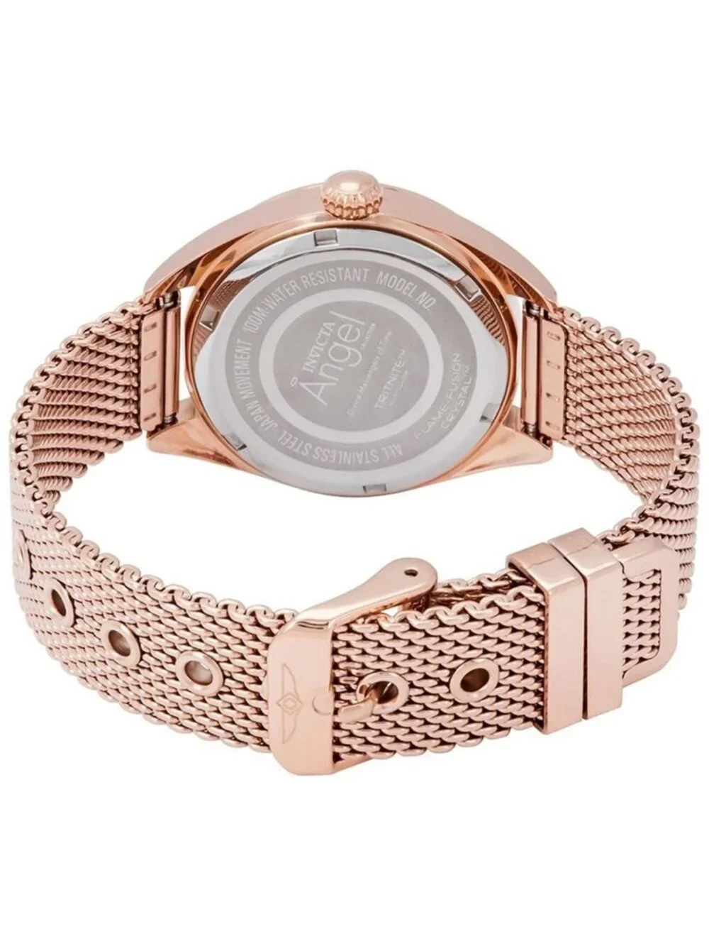 NWT Invicta Angel Rose Gold Dial Ladies Watch